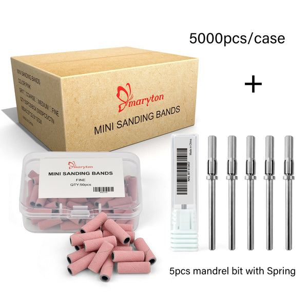 (10.000 Chiếc/Hộp) Dải chà nhám mini 3mm cho mũi khoan móng tay nhỏ