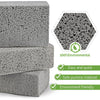 3 Counts Griddle Grills Cleaning Kit Block Pumice Stone for Removing Stains BBQ Grease