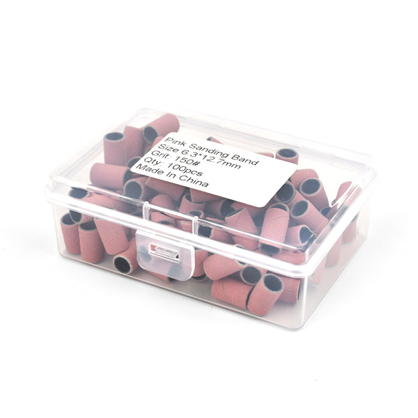 [OEM/ODM] 6.3*12.7mm Nail Drill Colorful Sanding Bands for Nails Polishing and Shaping