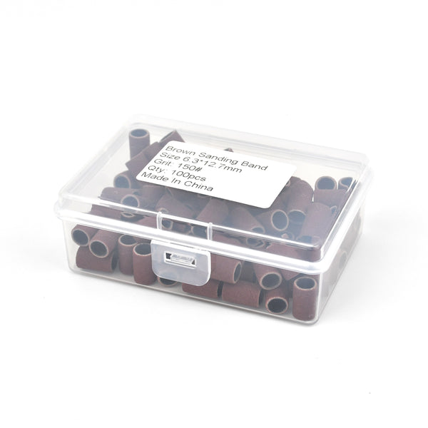 [OEM/ODM] 6.3*12.7mm Nail Drill Colorful Sanding Bands for Nails Polishing and Shaping