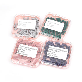 [OEM/ODM] 3*12.7mm Small Mini Nail Tech Nails Drill Bits Sanding Bands for 3mm Mandrel Bit
