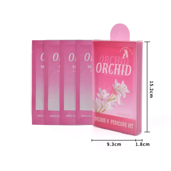 [Pedi in a Box] Bộ chăm sóc da chân thư giãn và thải độc 4 bước Deluxe Pedicure Spa