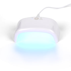 Máy sấy móng tay UV/LED 2 trong 1 điều khiển cảm ứng ánh sáng mặt trời cỡ nhỏ kết nối USB với 10 bóng đèn