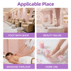 FOOTNICE 150 Sets Scented Foot Care Kit - 4 Step Pedicure Routine with Soak, Scrub, Mask & Butter | Bulk Spa Gift Set for Home & Salon（USA Stock）