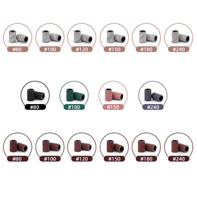 [OEM/ODM] 6.3*12.7mm Nail Drill Colorful Sanding Bands for Nails Polishing and Shaping